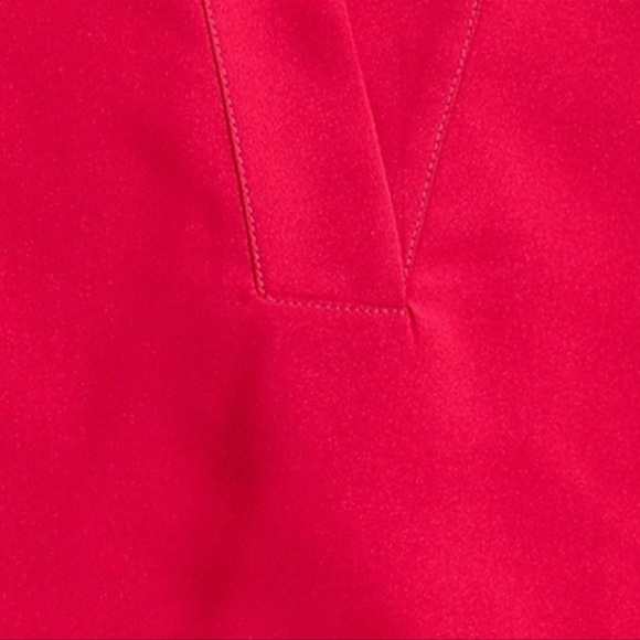 J. Crew Women Blouse Open V-neck Top Crepe Pink Size Small - Picture 12 of 12